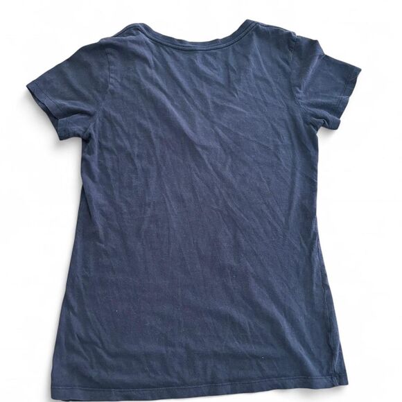 Y2k Hurley V Neck Shirt With Cyber Butterfly Design - Picture 2 of 5